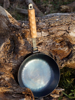 Hand-Forged Tortoiseshell Iron Pan - 3
