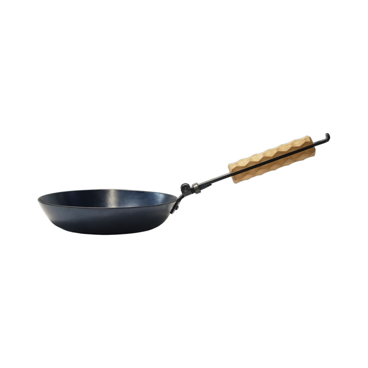 Hand-Forged Tortoiseshell Iron Pan